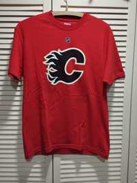 Футболки NHL Calgary Flames ( L) New Jersey (M) Reebok