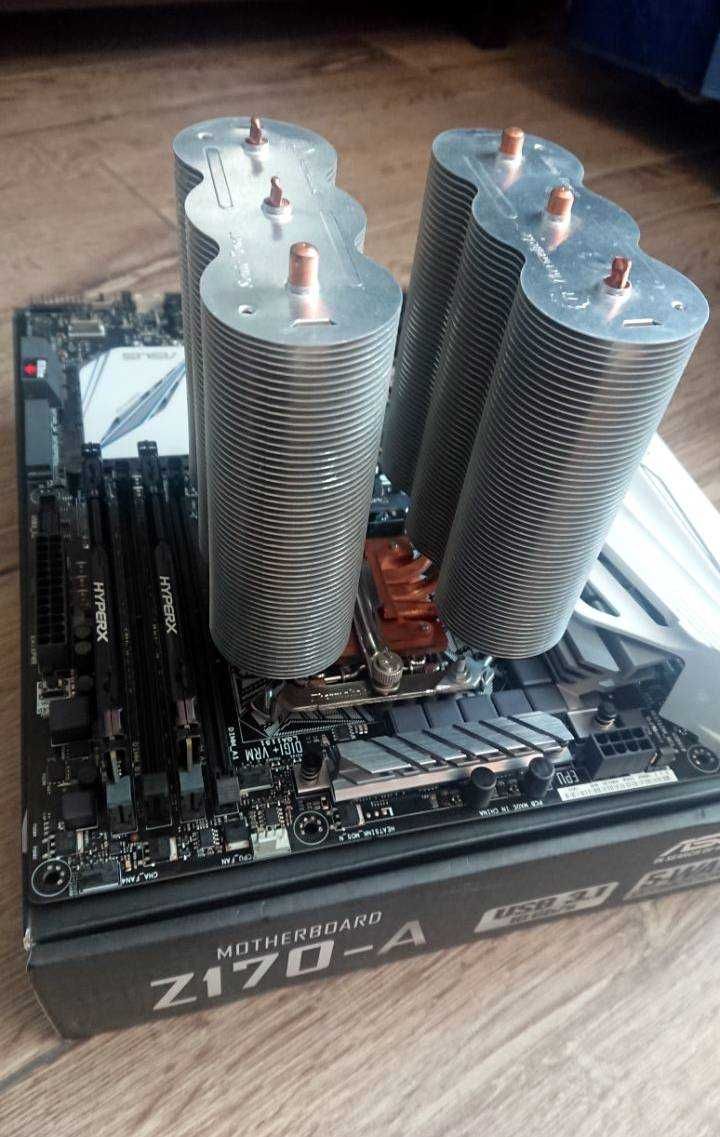 Комплект Asus Z170-A + Intel i5 6500 + HyperX 2x8GB DDR4 + Sonic Tower