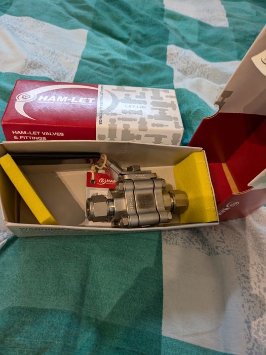 Шаровый кран высокого давления