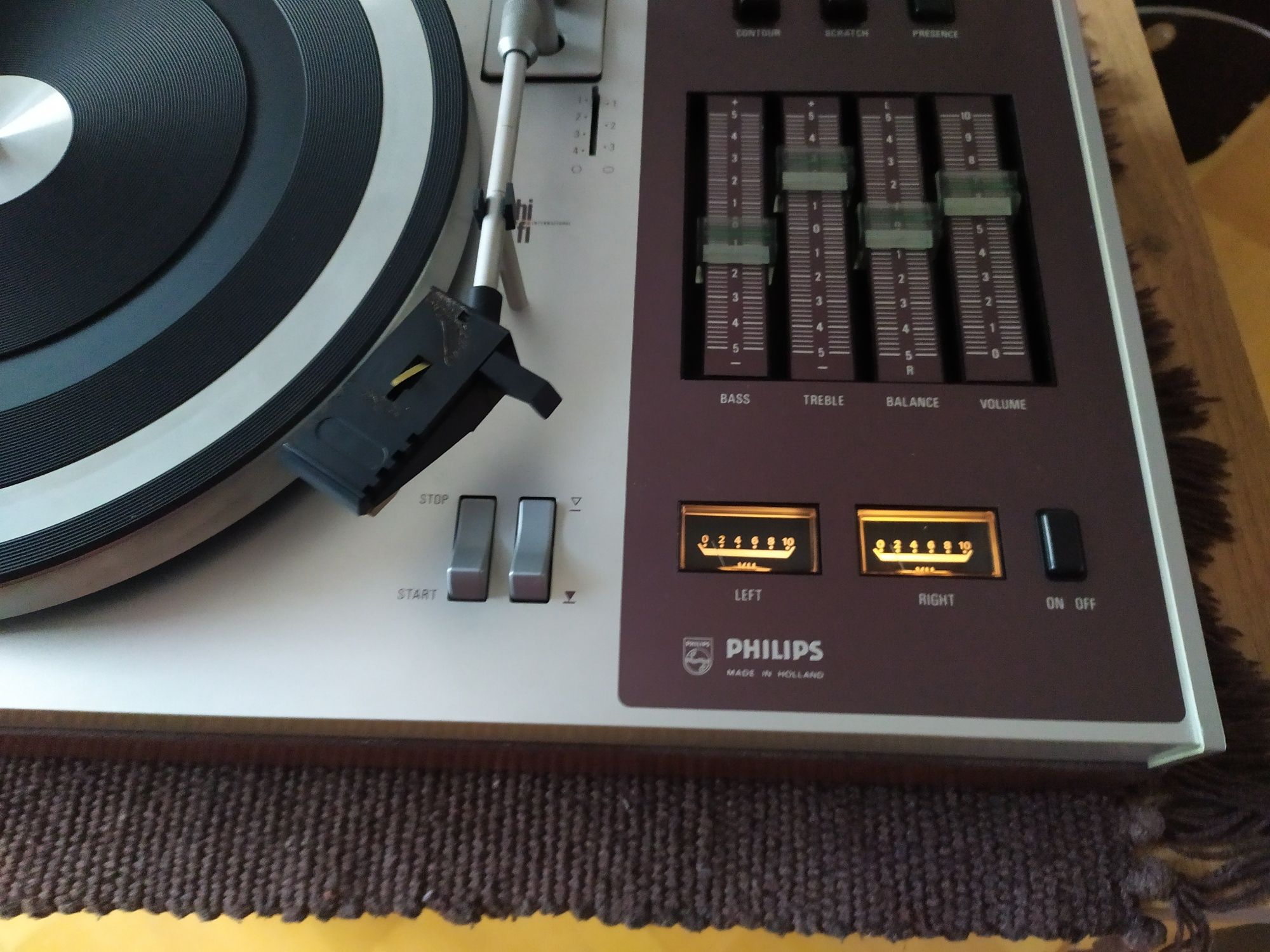 Gramofon wzmacniacz Philips GF 908 stereo Holland