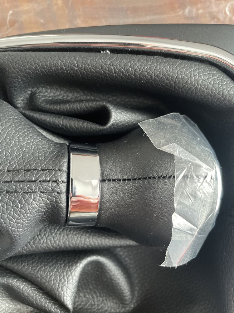 Ручка кпп с кожухом Volkswagen VW Golf Jetta комплект з окантовкою