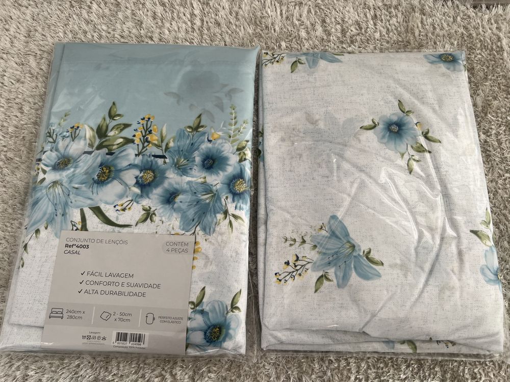 Jogo de cama estampado