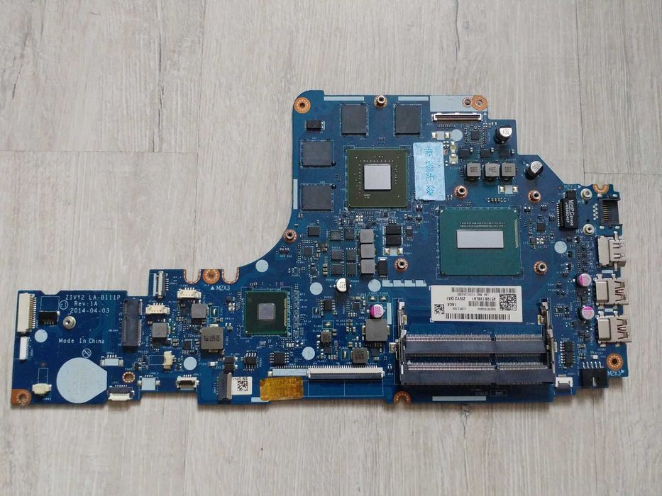 Материнська плата Lenovo y50-70 CPU i7 4720HQ GPU GTX 960m GDDR5 4GB