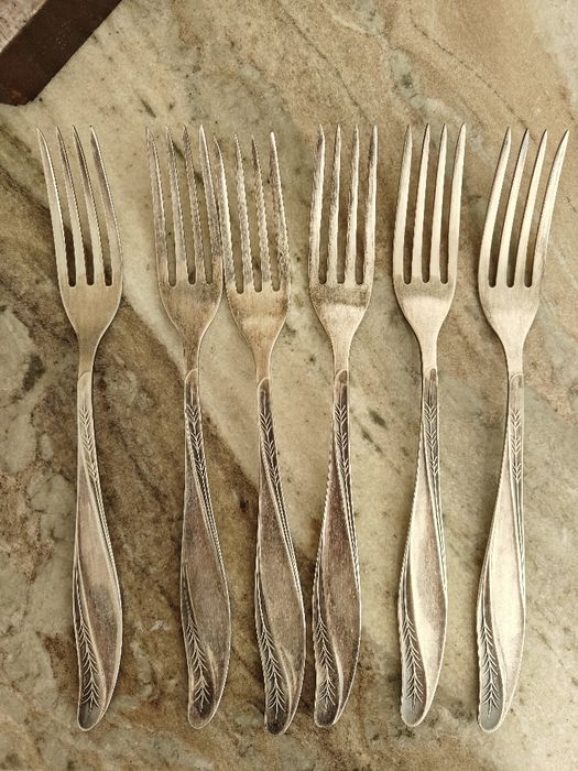 Hefra widelce 6 sztuk wzór amerykański