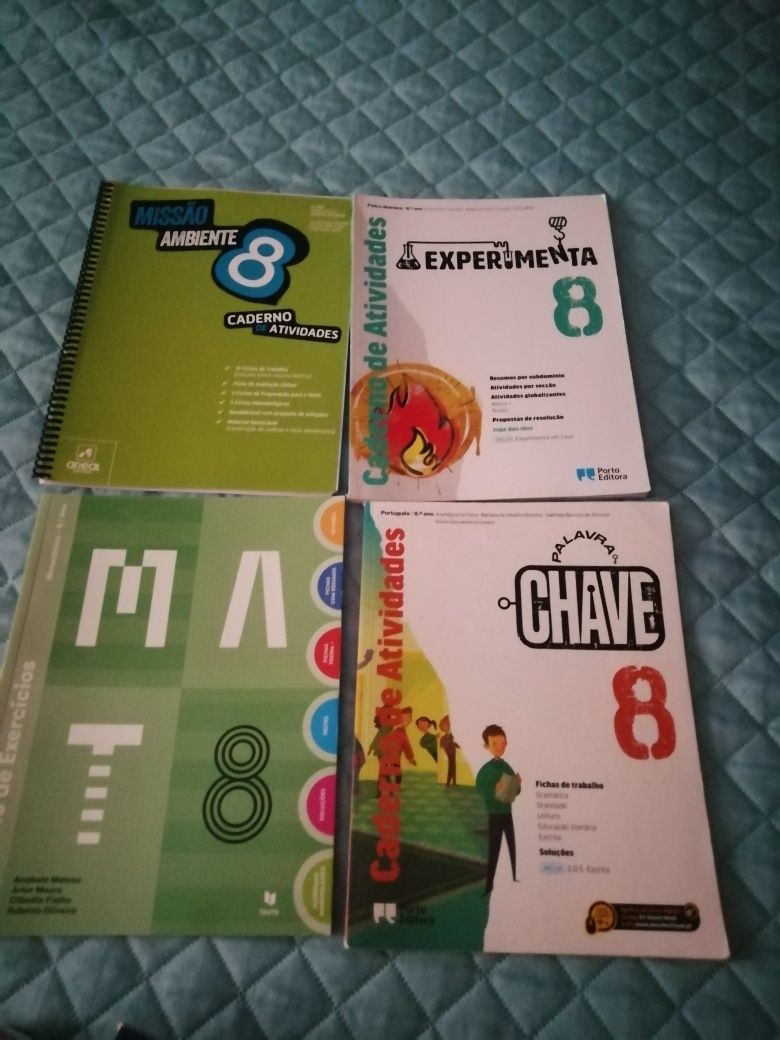Libros de fichas de 8 ano