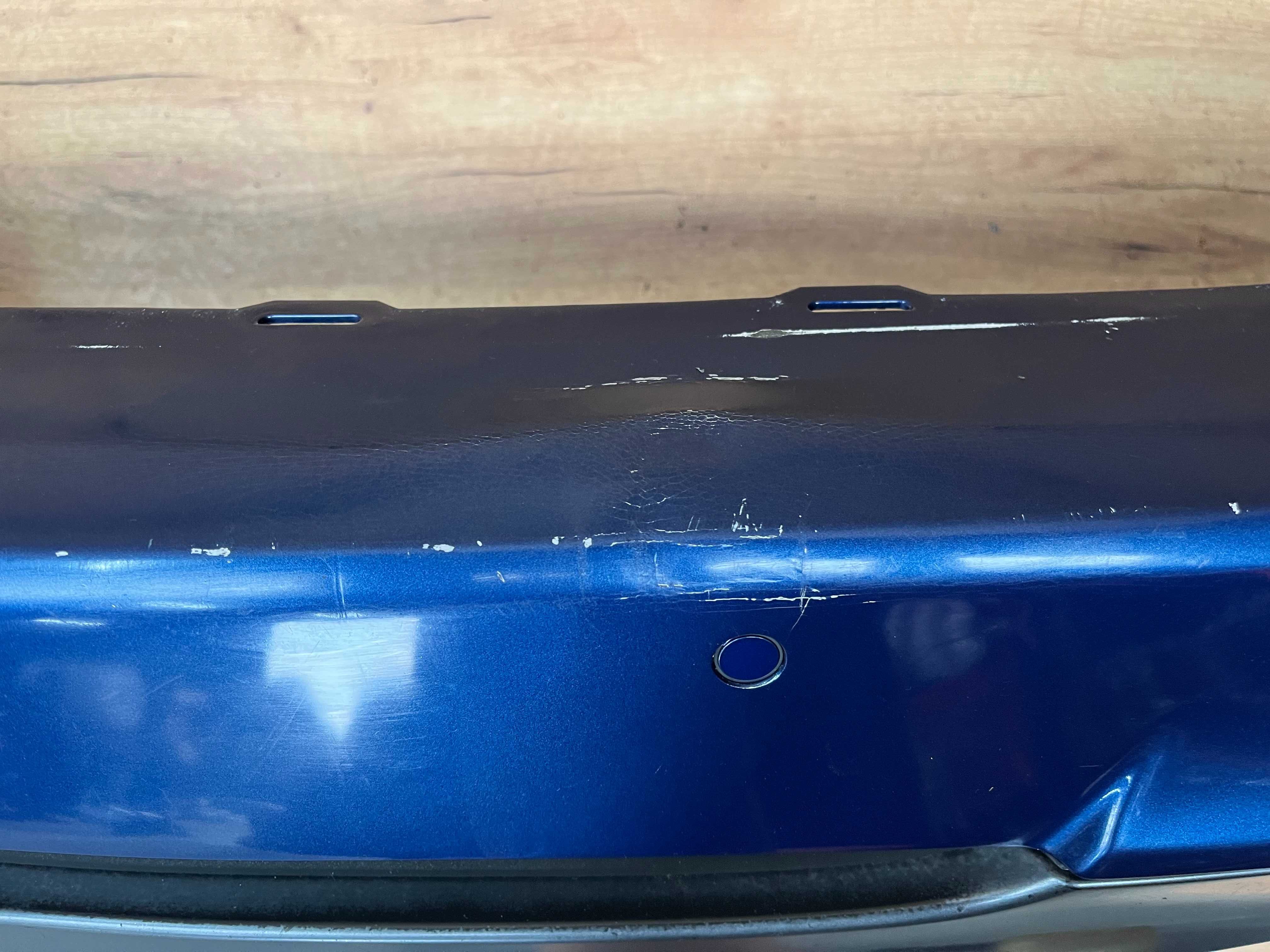 Zderzak tylny Bmw E91 M-Pakiet 4x pdc kolor lemans blau metalic