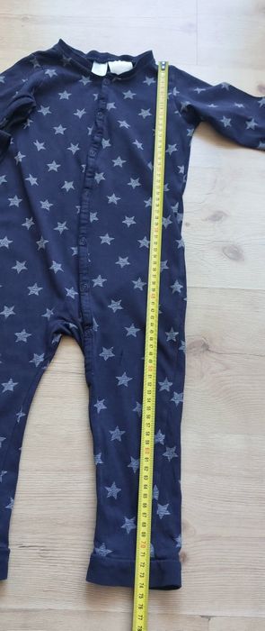 Pajac h&m 92 hm kombinezon do spania gwiazdki