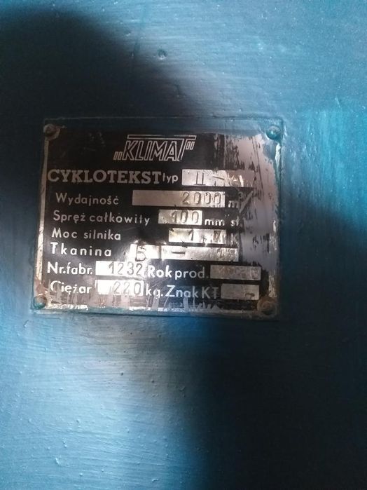 Wyciąg wiórów odciąg pyłu Cyklop