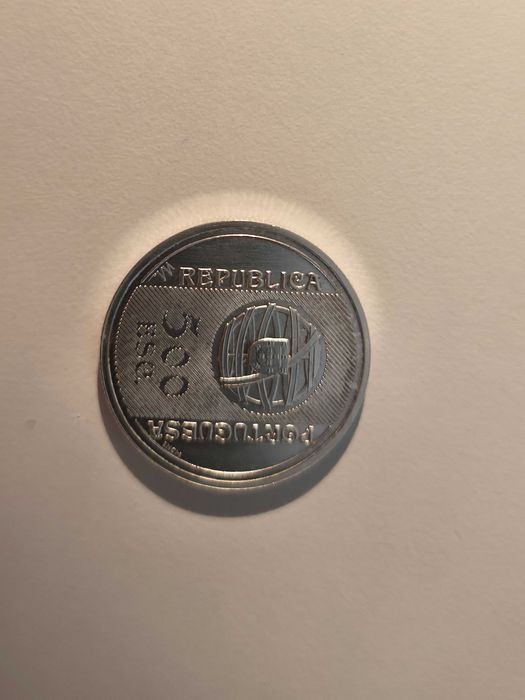 Moeda em PRATA 500 escudos 1996 Banco de Portugal