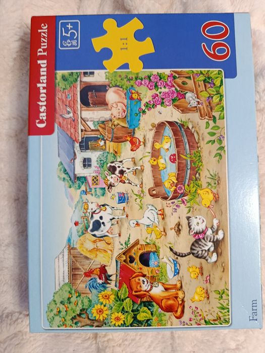 Puzzle castorland 60szt Farma