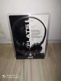Słuchawki JVC Flats HA-S160-B iPad iPhone iPhone kompatybilny miękkie