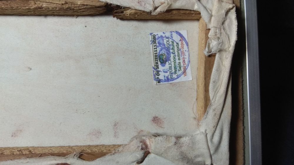 Quadro arte rural Angola