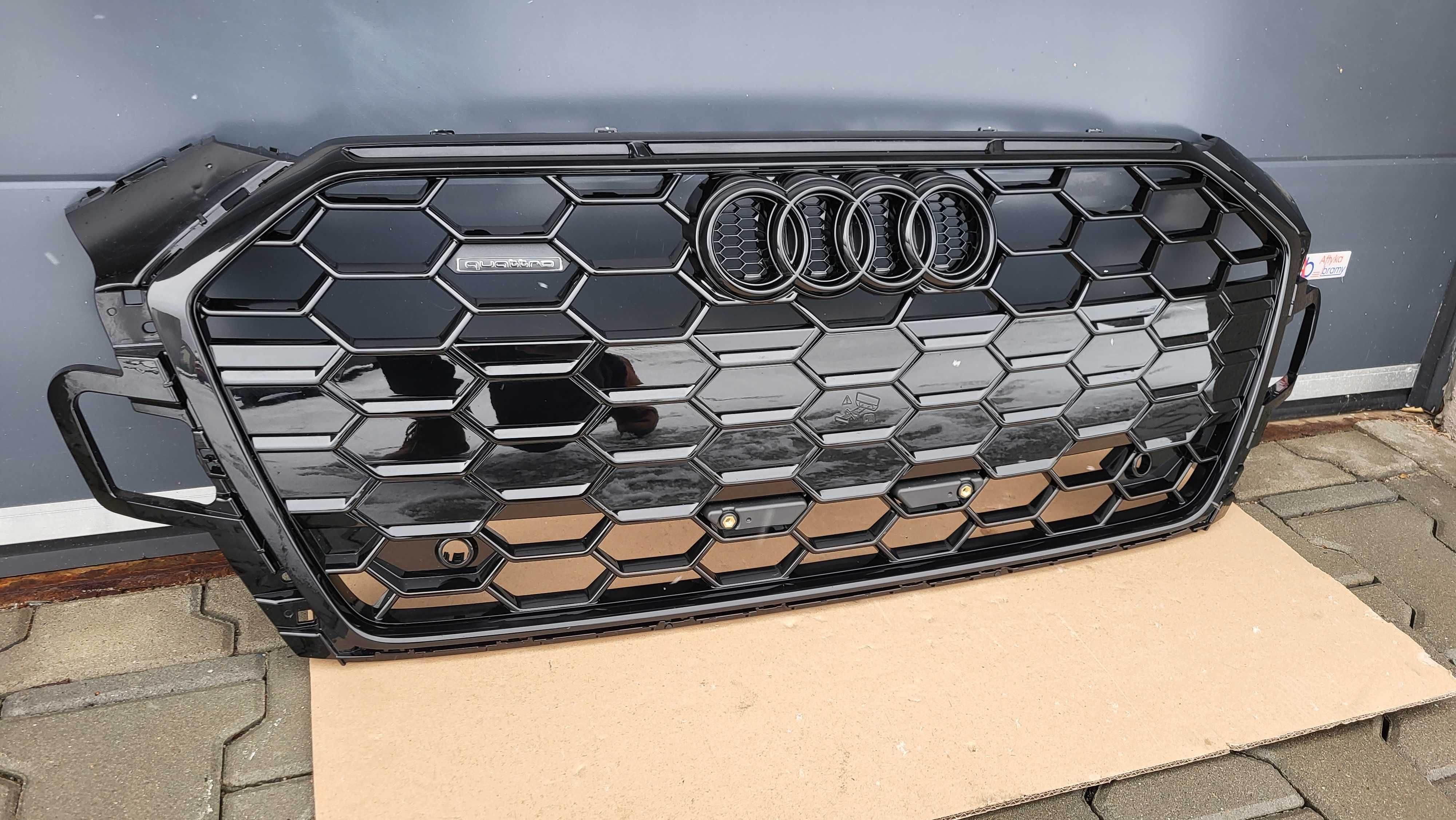 Atrapa chłodnicy GRILL Audi A5 F5 8W6 QUATTRO Lift 19- Kamera NOWA!!