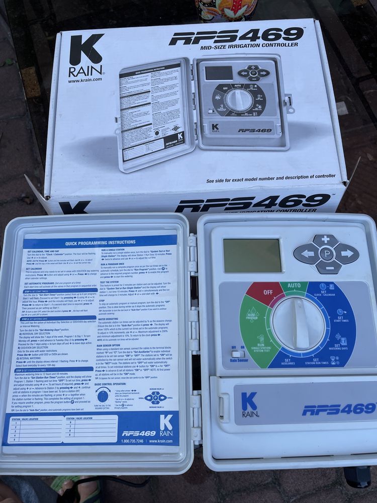Контроллер для автоматичного поливання K-RAIN RPS 469