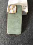 Etui na telefon IPhone plecki-zielony
