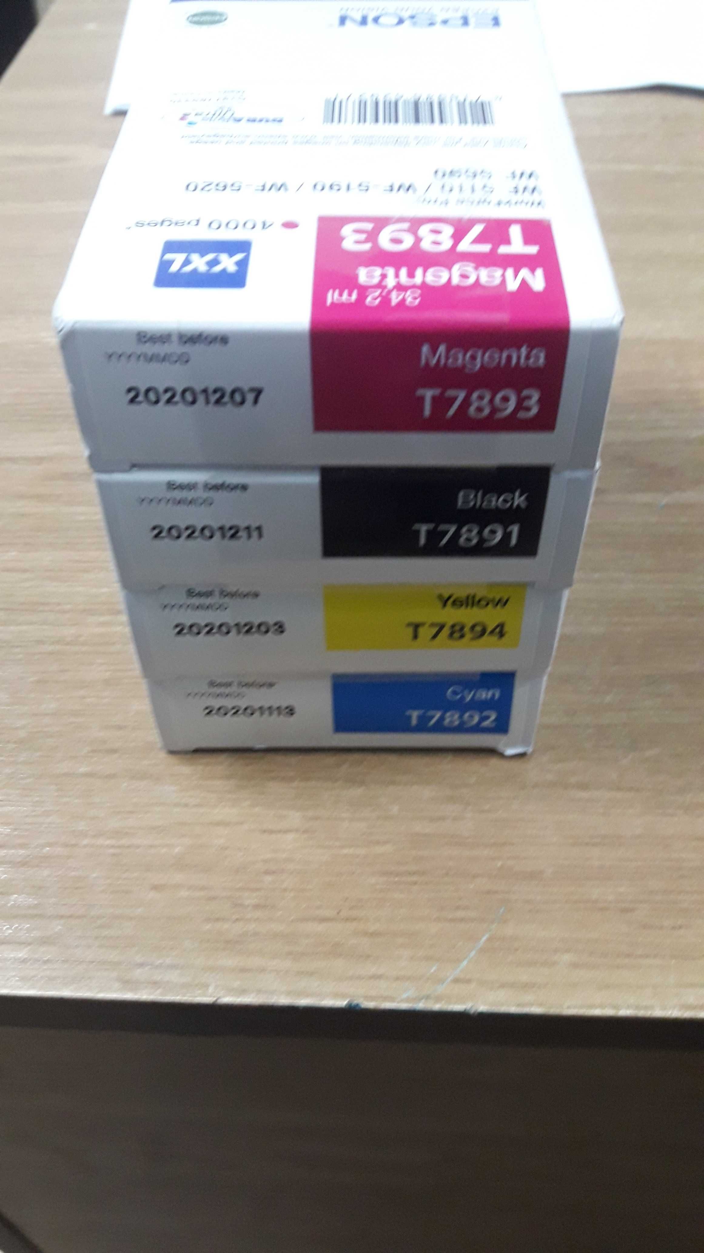 Картридж Epson T7891/T7892/T7893/T7894 для WF5110/5190/5620/5690