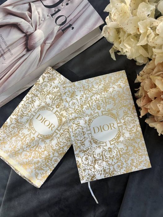 Блокнот в стилі Dior на подарунок для нотатків