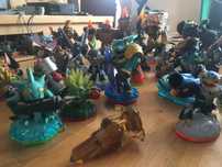 Skylanders 3 czesci i masa figurek PS3