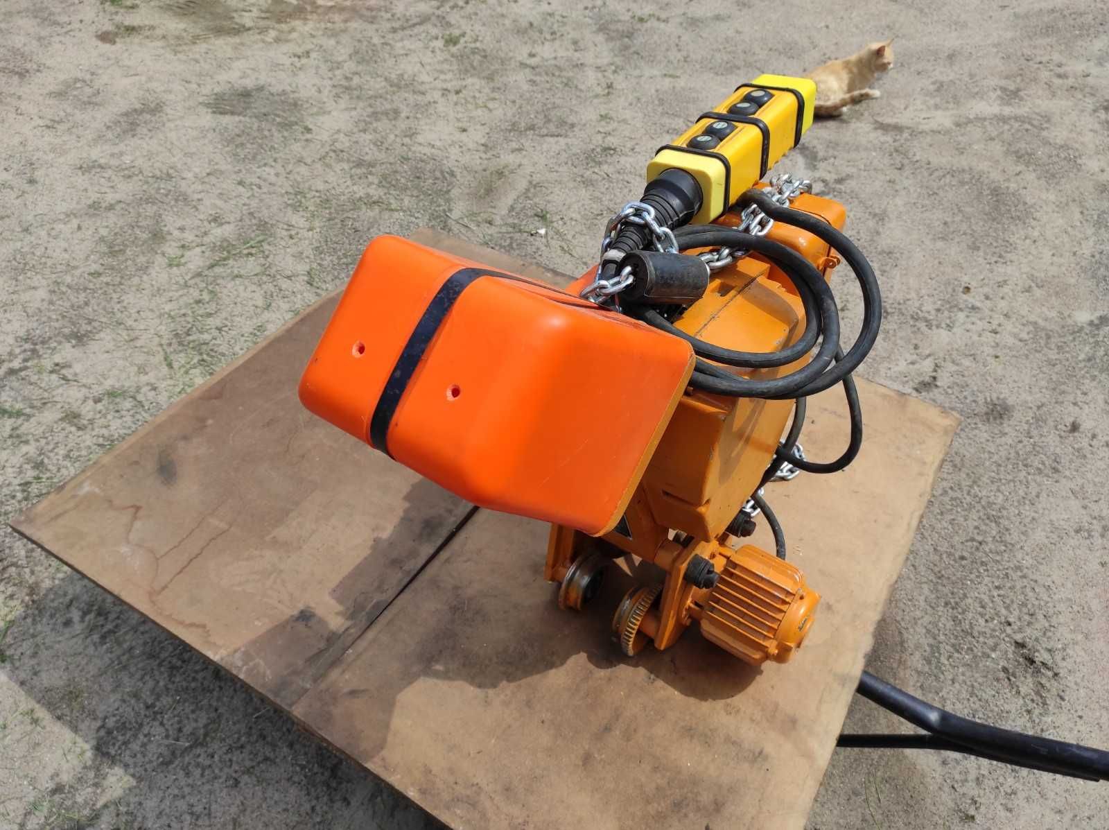 Wciągarka elektryczna na pilota łańcuchowa balkancar 1T 1000kg Rachune