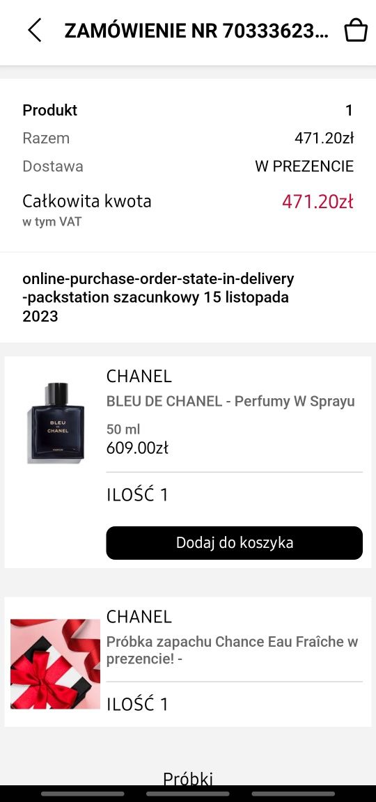 Bleu de Chanel Parfum / Sephora