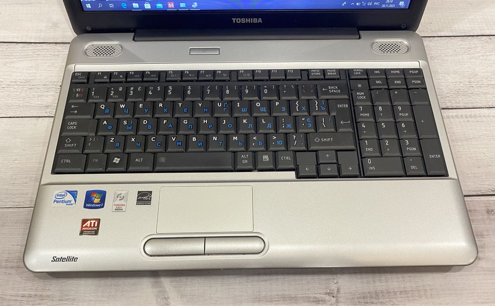 Ноутбук Toshiba L500-1V1 15.6’’ T4400 4GB ОЗУ/ 500GB HDD (r1257)
