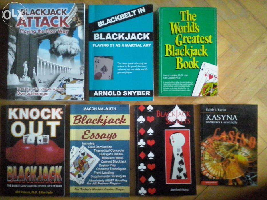 Książki do blackjack, liczenie kart, cadrcounting