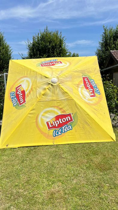 Parasol ogrodowy gastronomiczny  kwadrat 3x3m z podstawą betonową