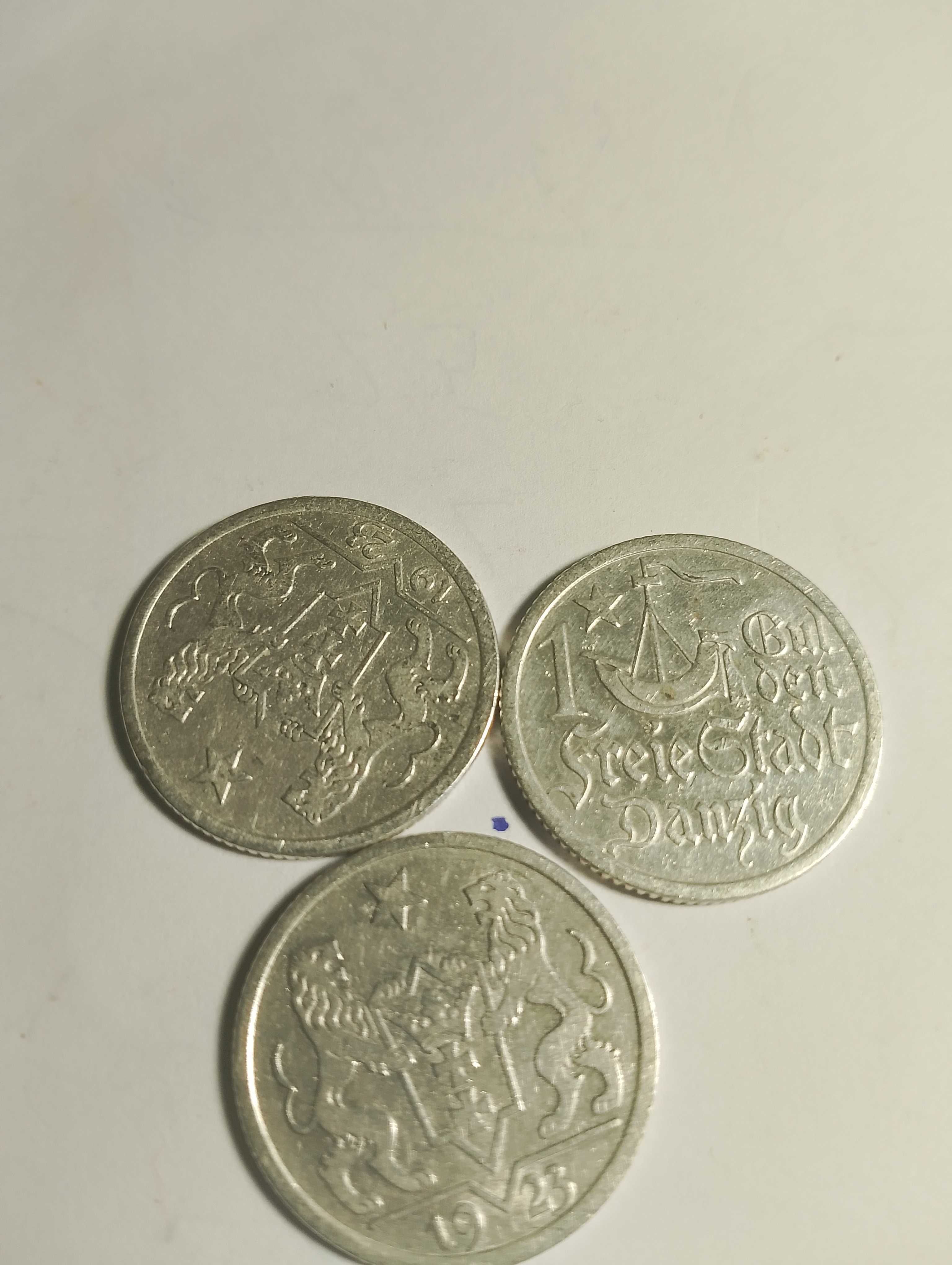 1 gulden 1923 Ag Gdańsk 1923