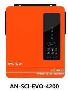 ‼️ Гібридний Інвертор ANERN SCI-EVO-4200 4кВт 24В гар. 12міс НОВИЙ