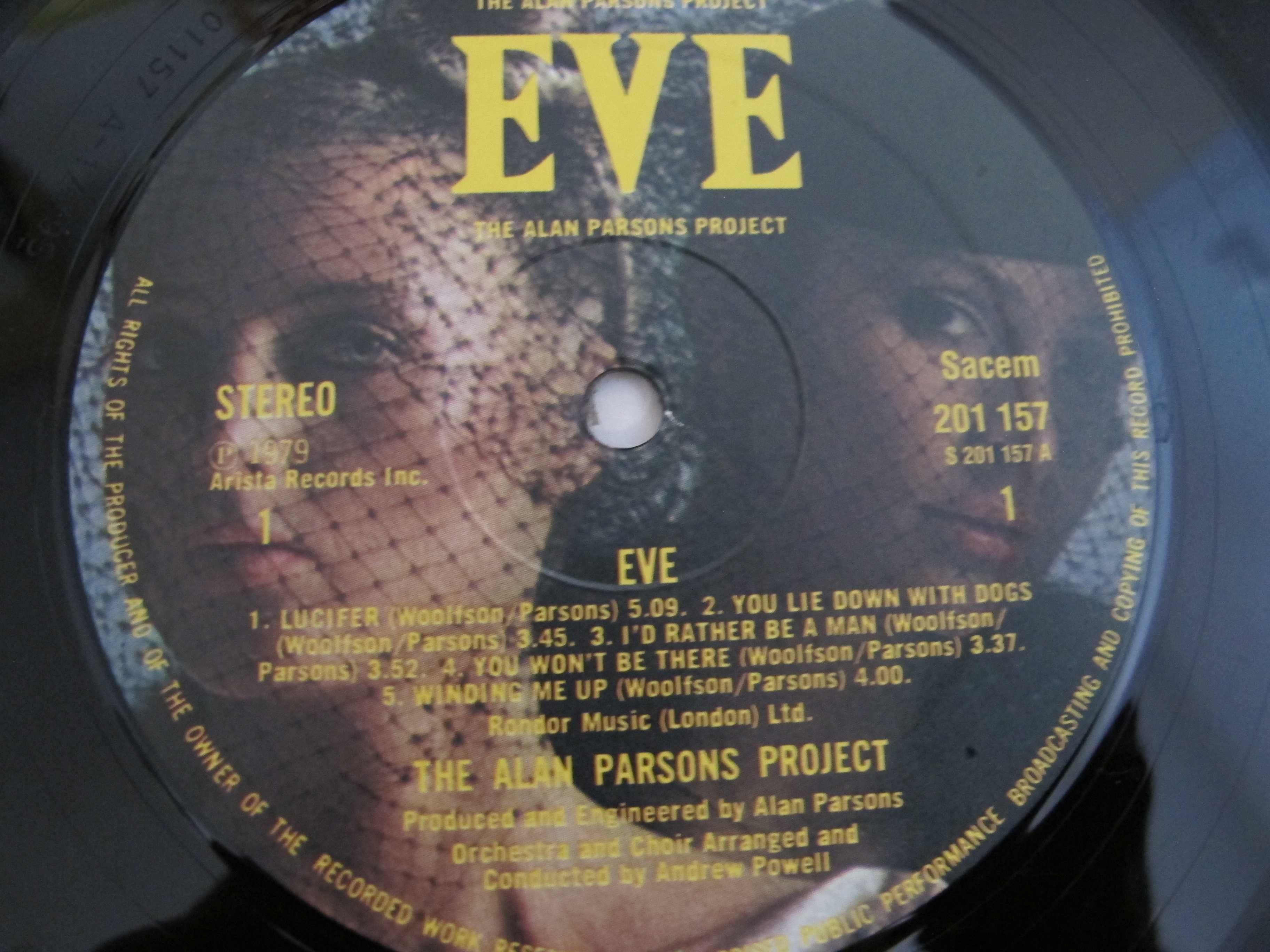 Disco Vinil LP The Alan Parsons Project - EVE