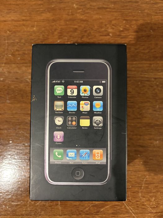 Apple iPhone 2G – Primeira Geração (2007) – Item de Coleção