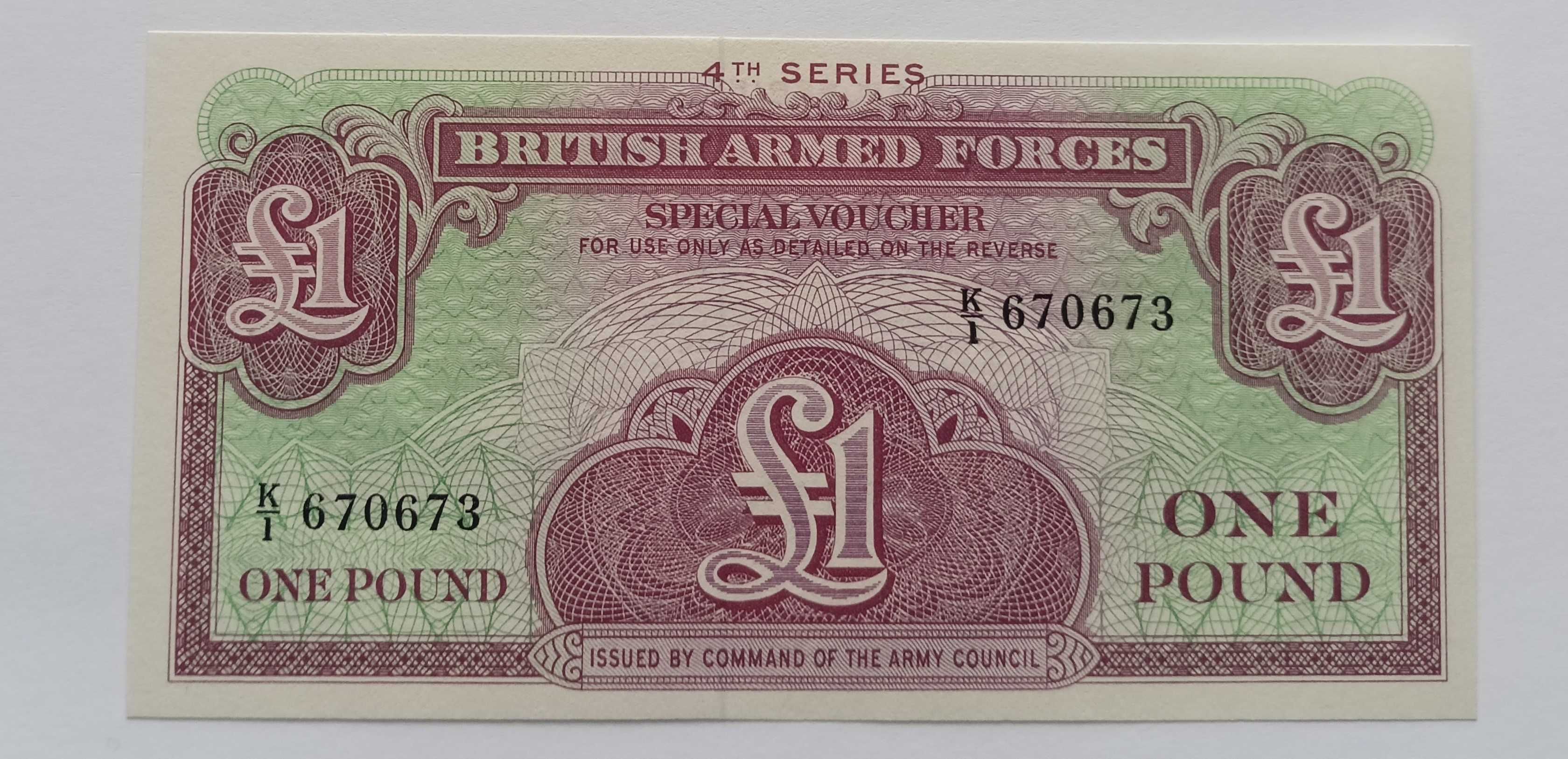 Banknoty Wielka Brytania Pounds, Shilling UNC