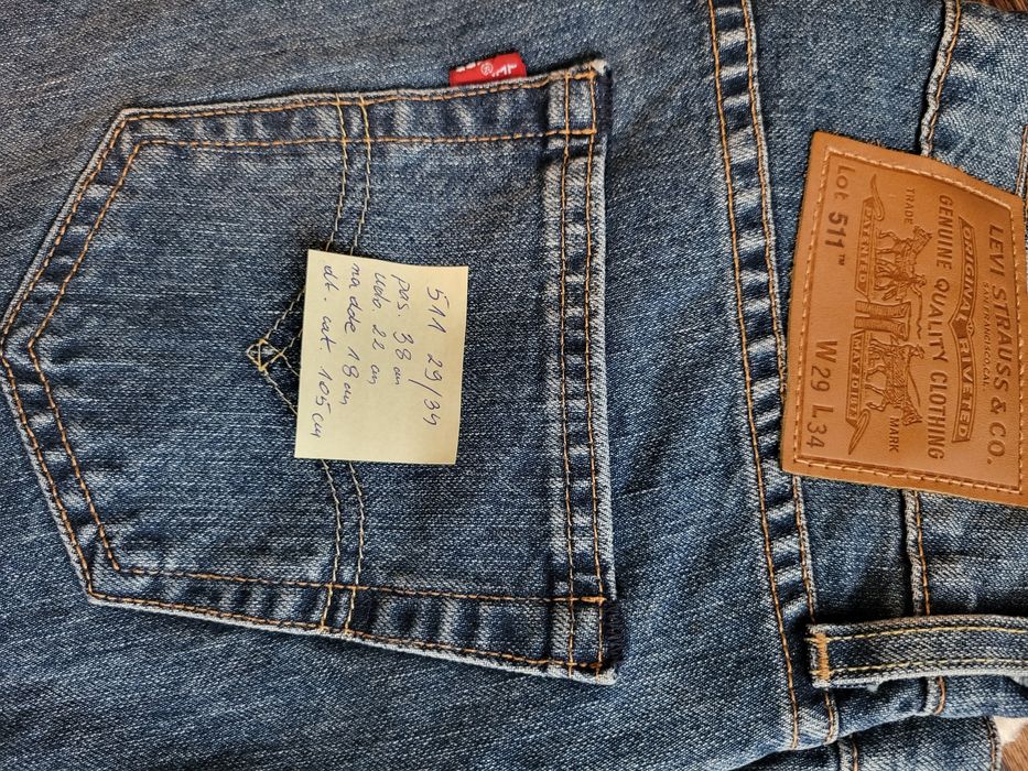 Spodnie levi's 511 29/34