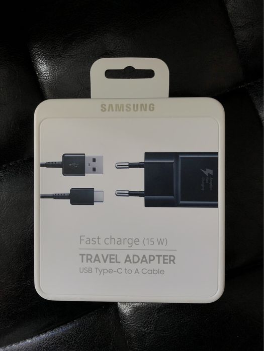 Зарядний пристрій Samsung EP-TA20EBECGRU Black