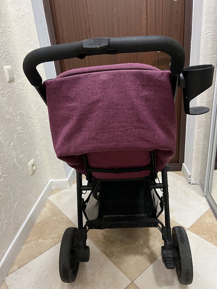 Прогулянкова коляска Britax Romer B-Agile M (Cherry Wine)