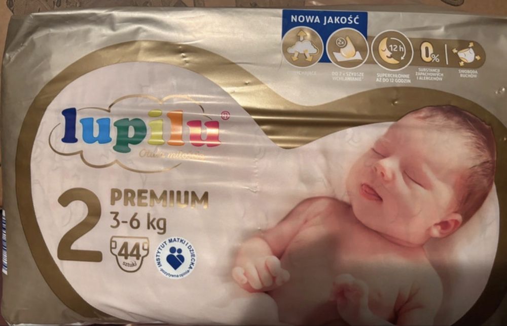 Pieluchy LUPILU rozmiar 2 - NOWE