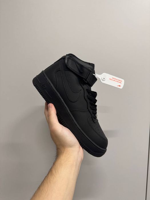 Кроссовки новые Nike Air Force 1 Black (36-45)