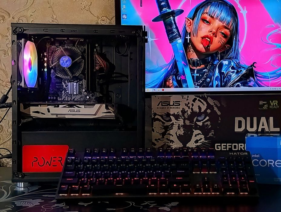 GTX1060 6gb/ i3-10100/ 8-16Gb DDR4 игровой компьютер ПК