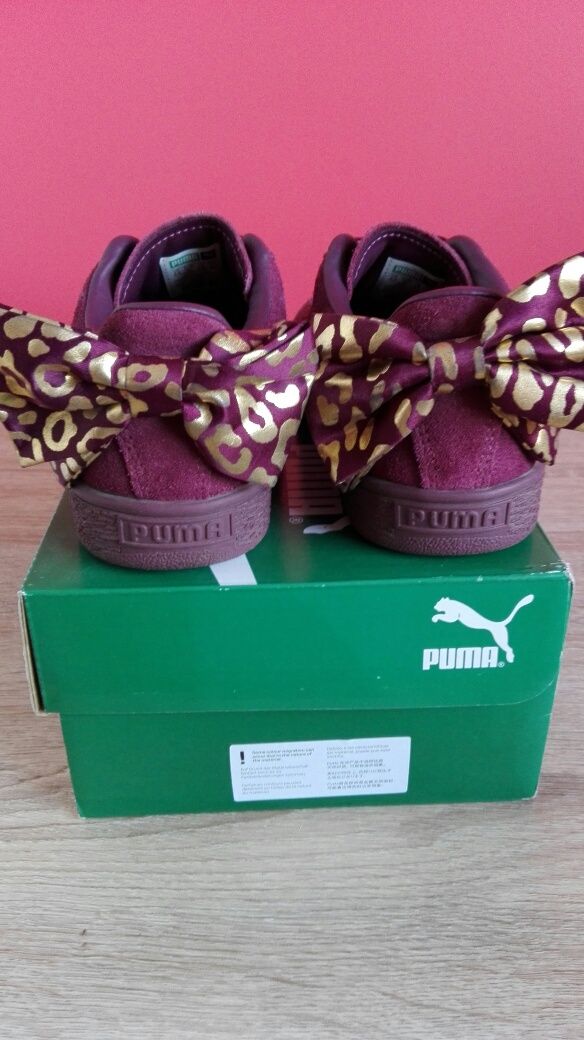 Buty Puma Suede Bow 36