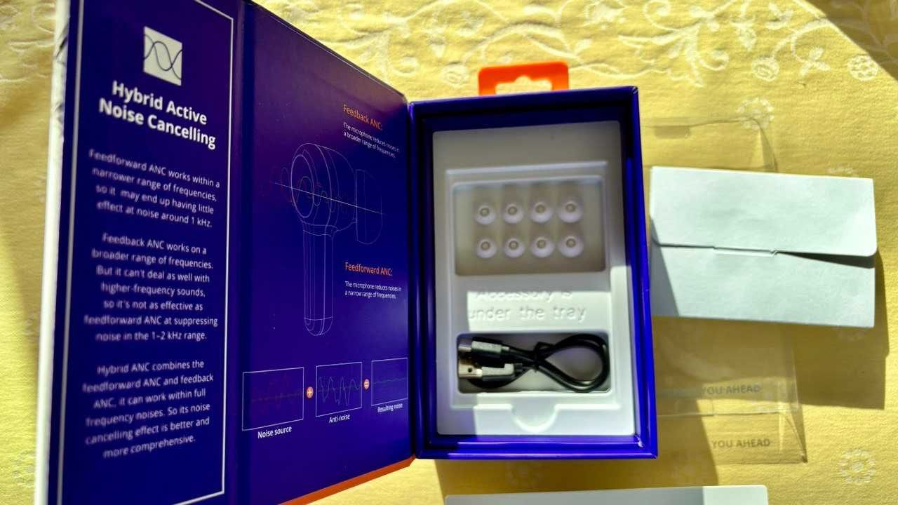 Auriculares Tronsmart Apollo Air+ com cancelamento ativo do ruído