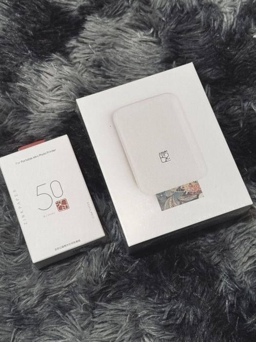 Instax Drukarka do mini zdjęć z telefonu Photo Printer + 50 arkuszy