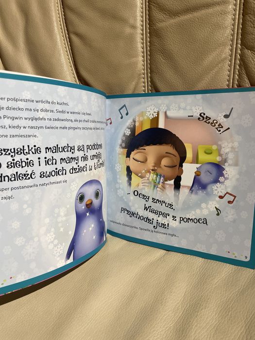 Wisspier imię dla pingwina książeczka czytanka dla dzieci