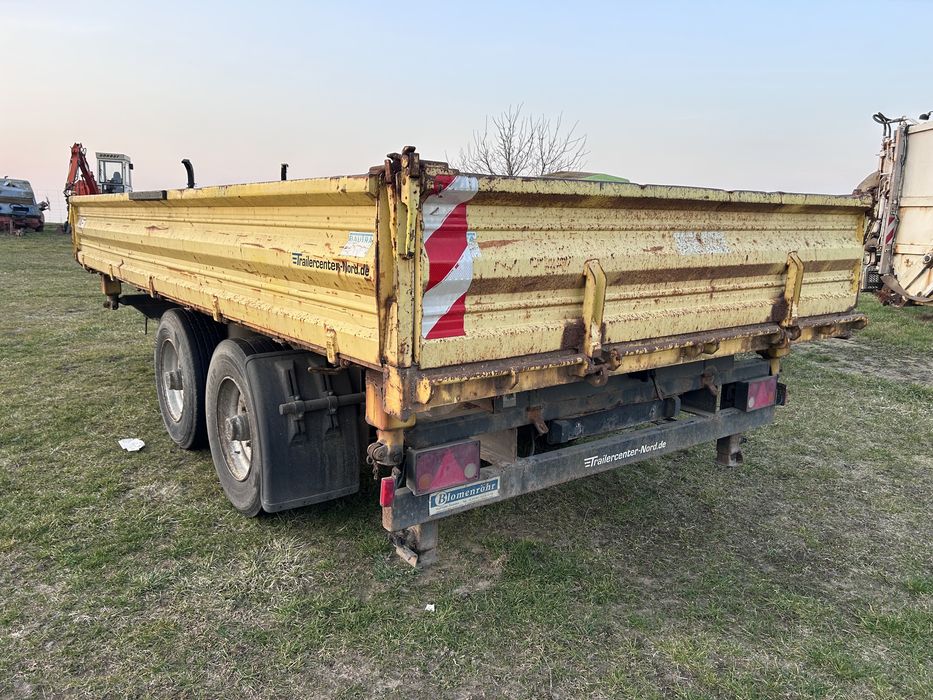 Przyczepa tandem kiper wywrotka Polecam