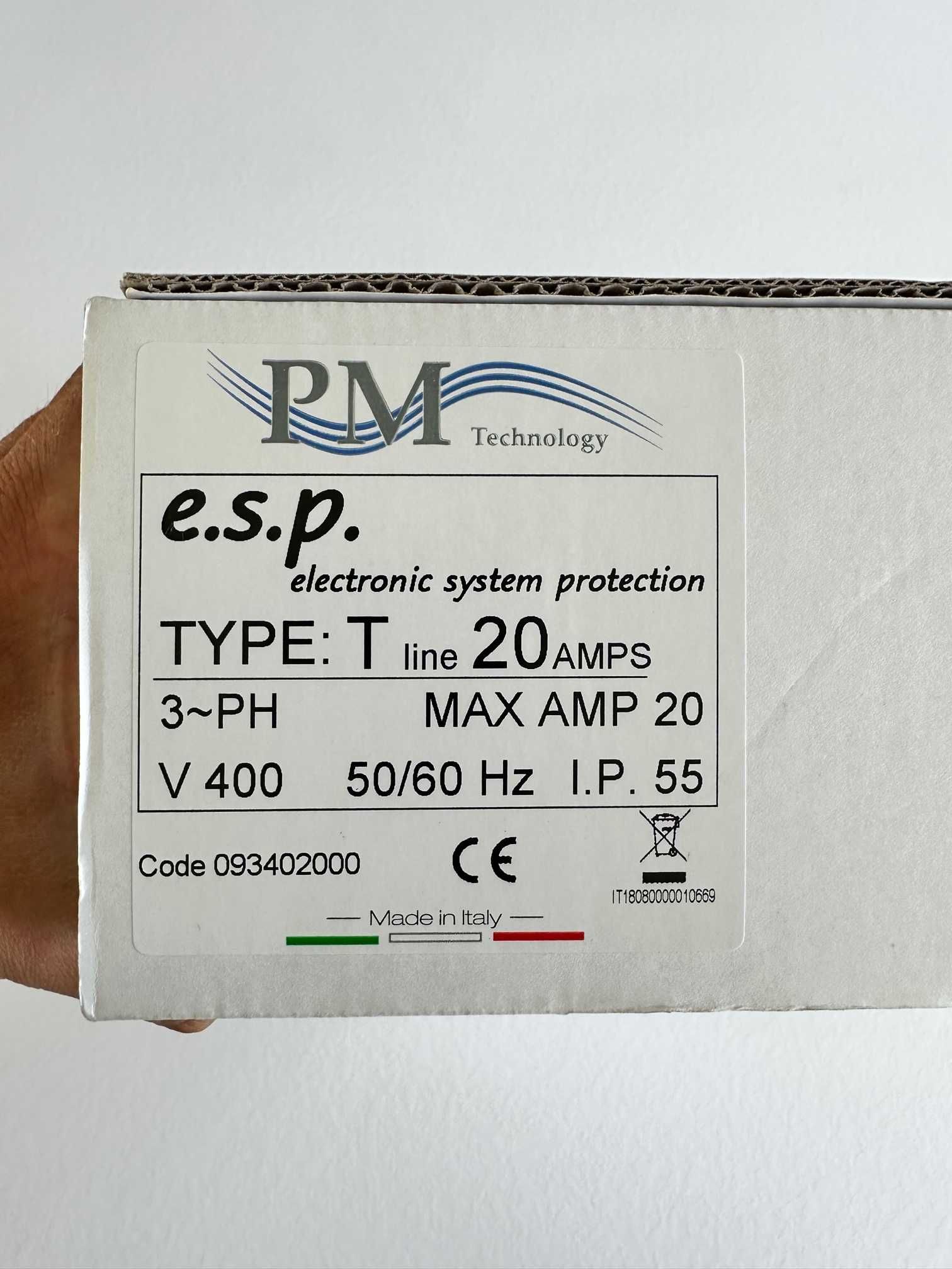 NOWY! Sterownik do pompy wody PM Technology E.S.P Tline 10 AMPS 3 fazy