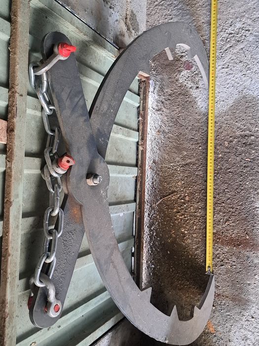 A venda pinça para troncos