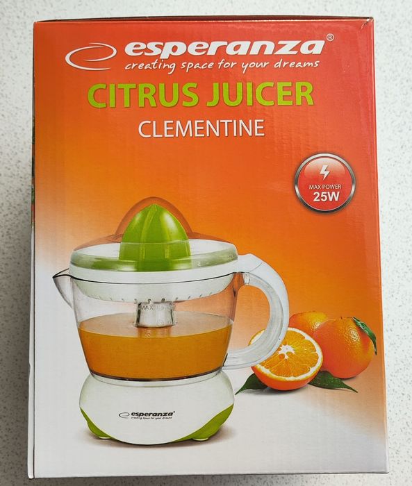 Elektryczna wyciskarka do cytrusów cytryn pomarańczy