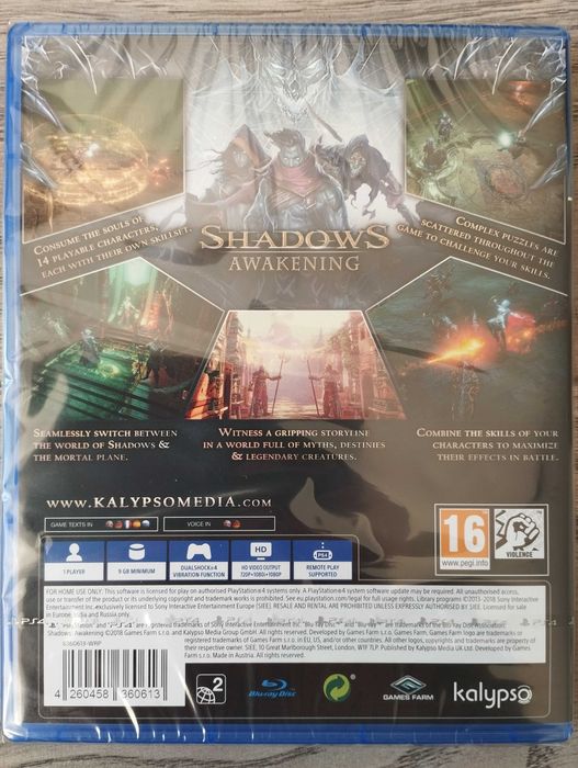 Nowa Gra Shadows Awakening PS4/PS5 Playstation