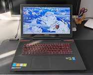 Laptop 17,3" Lenovo Y70-70 Touch, i7-4720HQ, 16GB, GTX 960M, SSD 512GB
