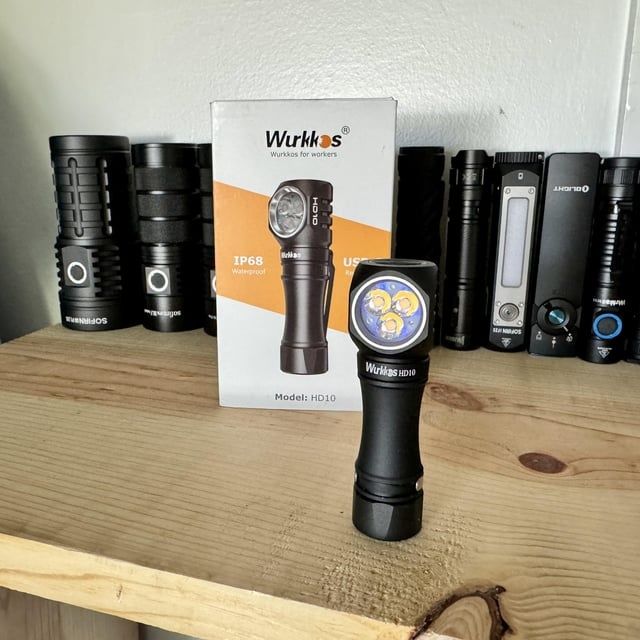 Акція!!! EDC налобний ліхтар Sofirn HS10 Wurkkos HD10