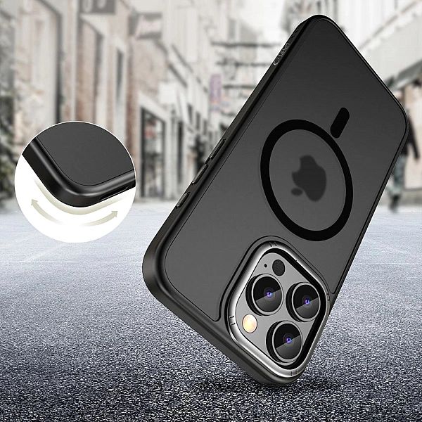 Tech-Protect Magedge Magsafe Iphone 16 Pro Matte Black/Gunmetal